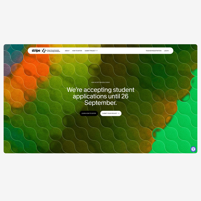 Stripe Young Scientist &amp; Technology Exhibition ’26 website 9