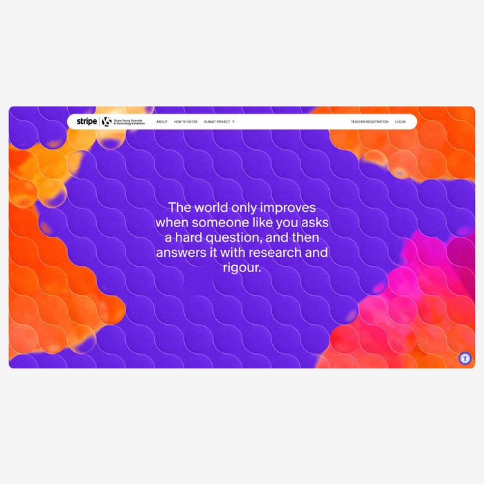 Stripe Young Scientist &amp; Technology Exhibition ’26 website 3