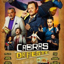 <cite>Cabras da Peste</cite> movie poster and opening credits <cite>Cabras da Peste</cite> movie poster and opening credits