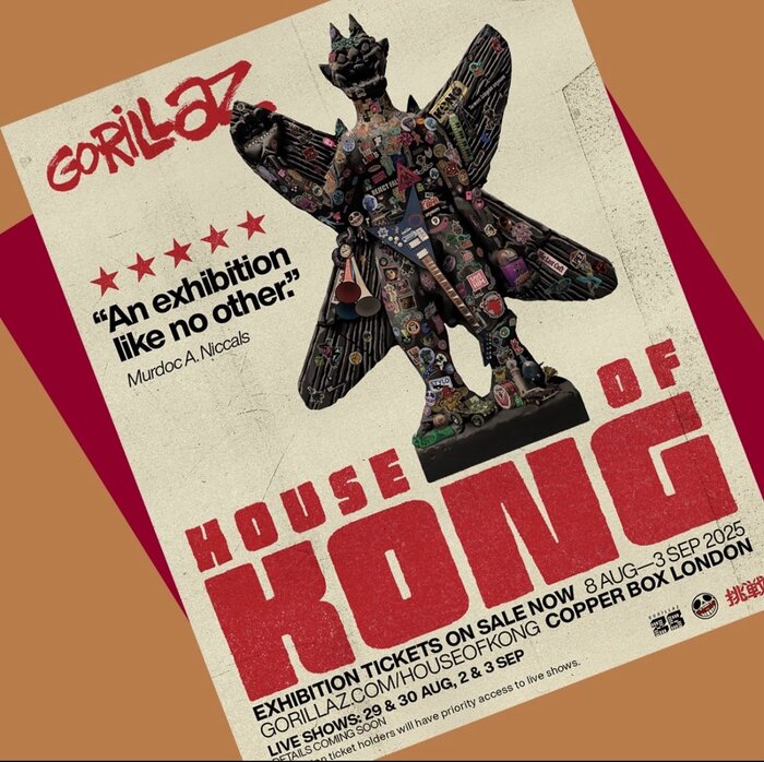Gorillaz – House of Kong exhibition 2