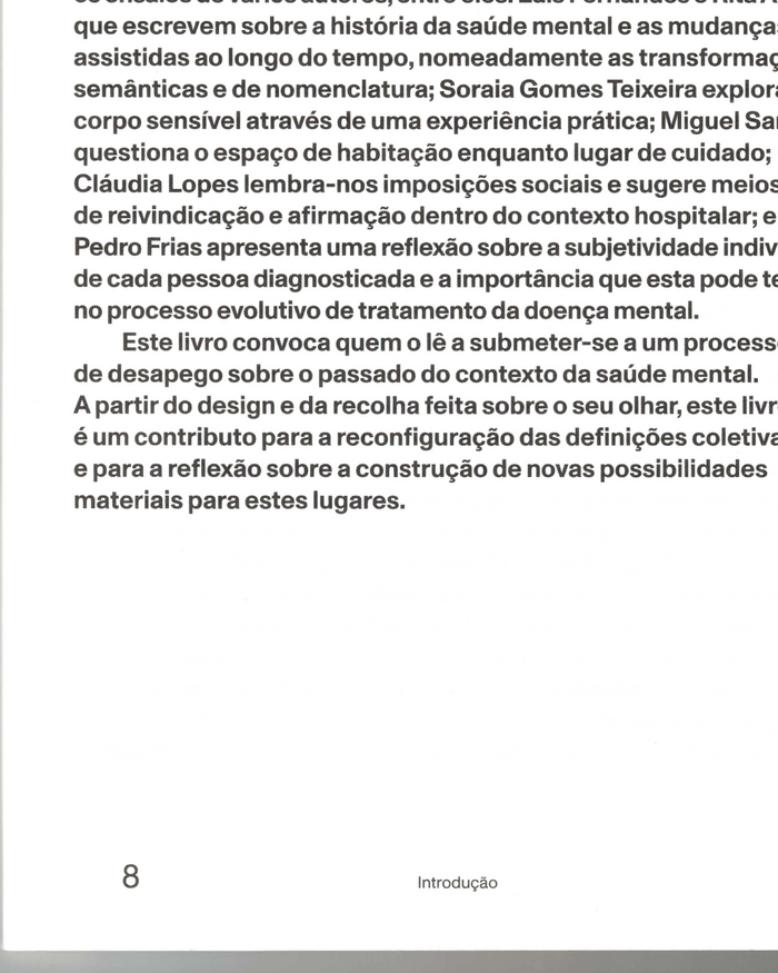 Um Percurso Material para Conhecer, Tratar, Habitar, Cuidar / A Material Journey to Know, Treat, Inhabit, Care 3