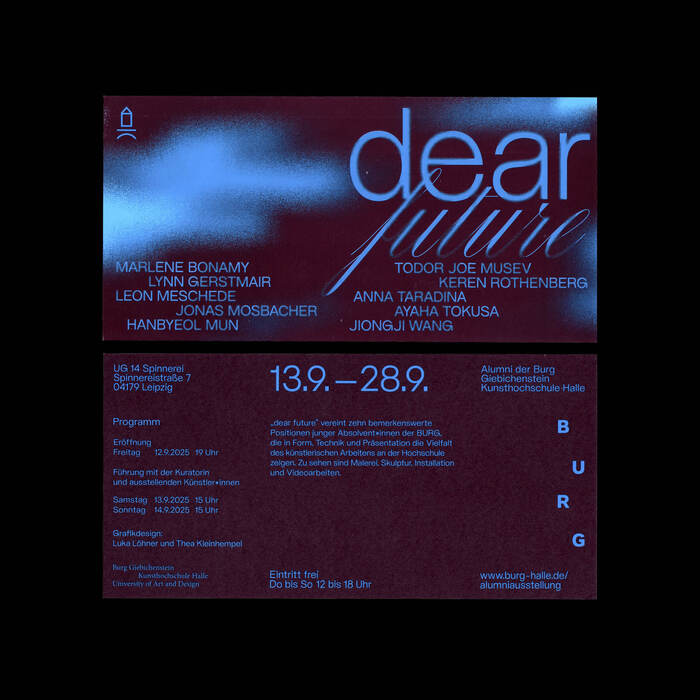 Dear Future exhibition collateral 5