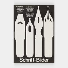 <cite>Schrift-Bilder</cite> exhibition poster