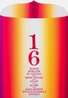 16 Jahre Atelier / Open Studio 2025 poster