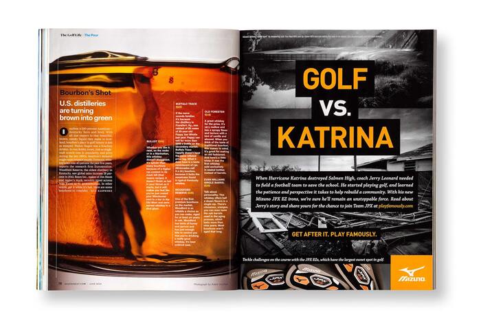 Golf Digest, 2014 print magazine redesign 5