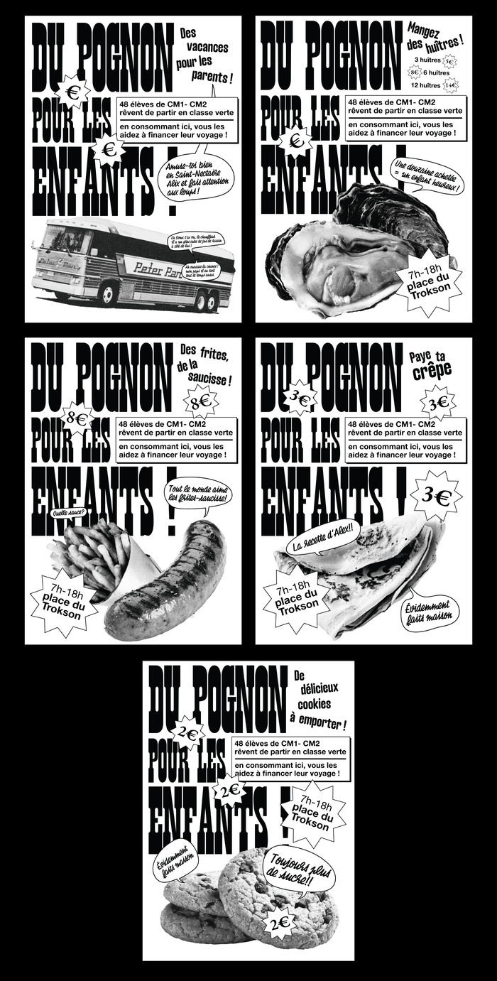DU POGNON POUR LES ENFANTS&nbsp;! poster series 2
