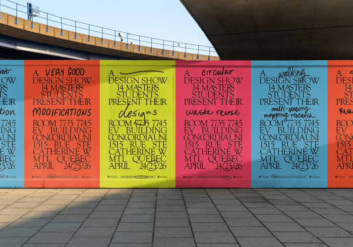 A ___ Design Show, Concordia University 1