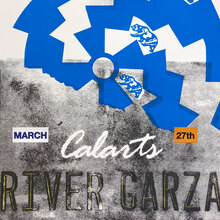 River Garza lecture at Calarts poster