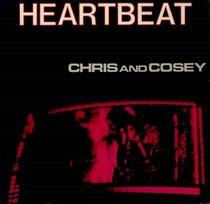 Heartbeat (November 1981) utilises contoured  and  Extended for the album title and artist names respectively.