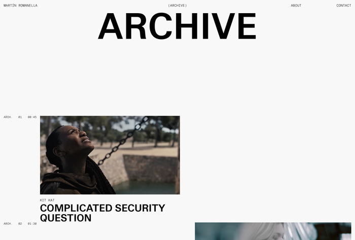 Martin Romanella website 6