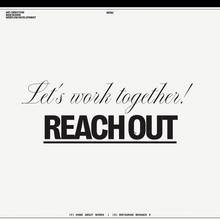 Joe Garner portfolio website