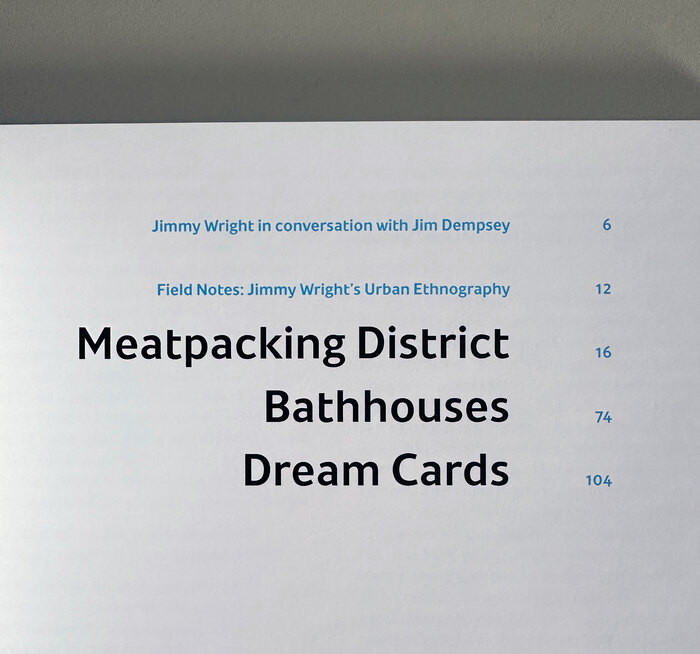 Jimmy Wright – Bathhouse, Meatpacking District and the Dream Cards exhibition catalog 4