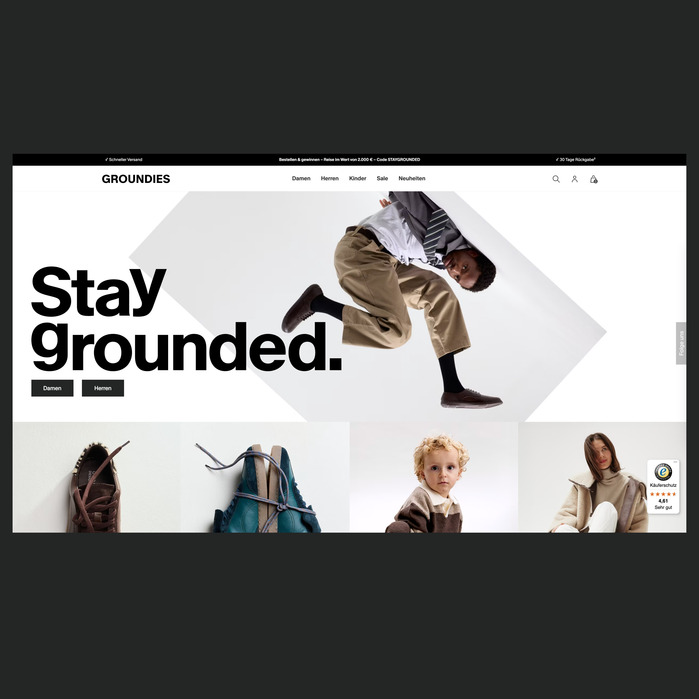 Groundies logo and website 2