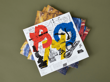 Brnjsmin – <cite>Büro of Music</cite> album art and tour poster