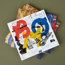 Brnjsmin – <cite>Büro of Music</cite> album art and tour poster