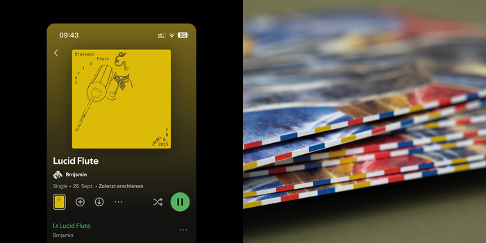 Brnjsmin – Büro of Music album art and tour poster 7