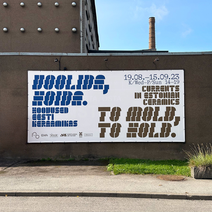 To mold, To hold exhibition poster 3