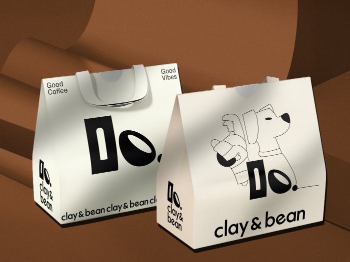 Clay &amp; Bean visual identity 6