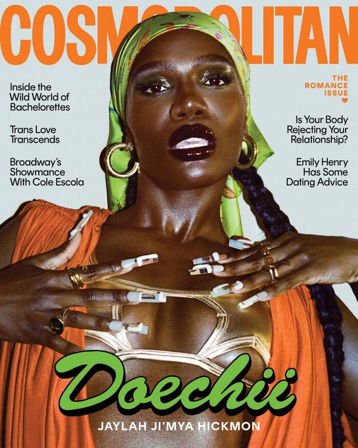 Cosmopolitan, “The Romance Issue” feat. Doechii, May 2025