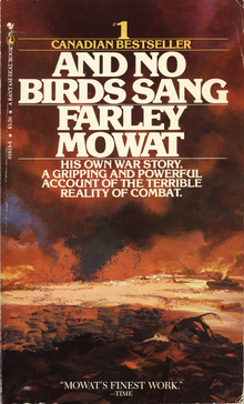 <cite>And No Birds Sang</cite> by Farley Mowat, Bantam