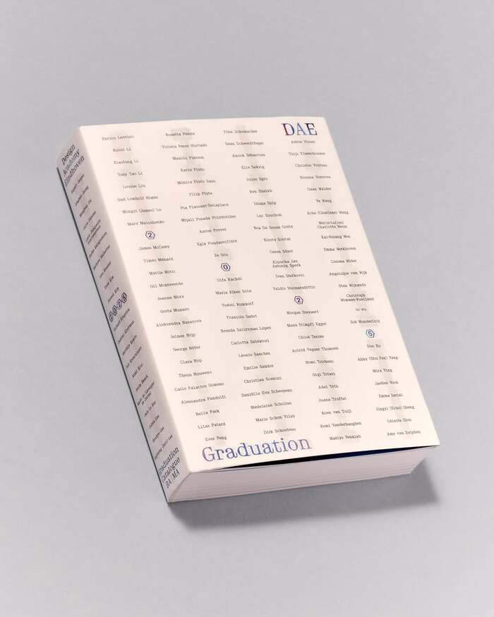 Design Academy Eindhoven Graduation Catalogue 2025 2