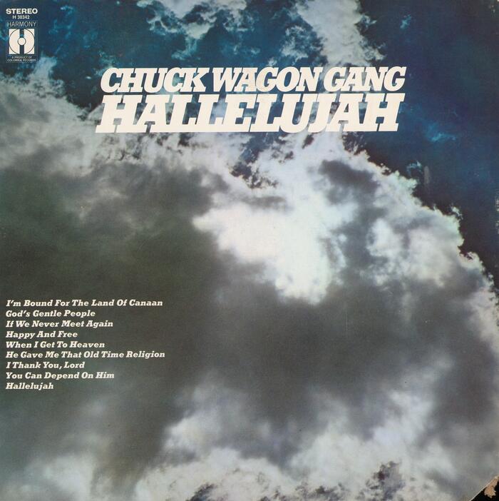 Chuck Wagon Gang – Hallelujah album art