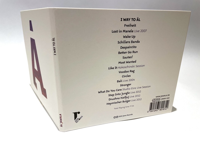 CD digifile white carton inside out