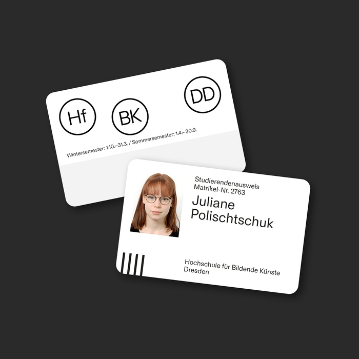HfBK Dresden corporate design 5