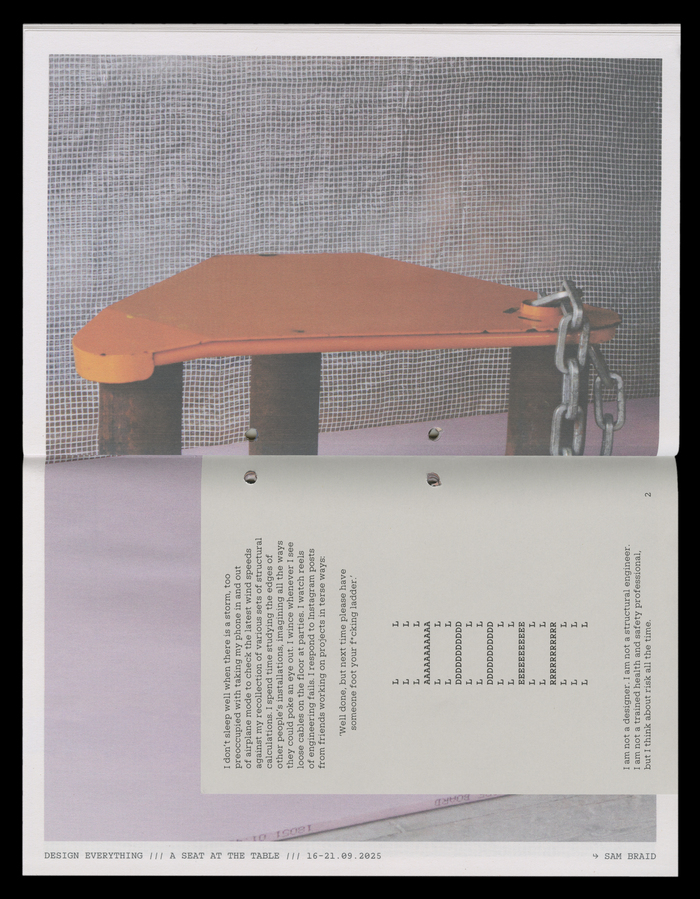 A Seat at the Table exhibition by Design Everything 5