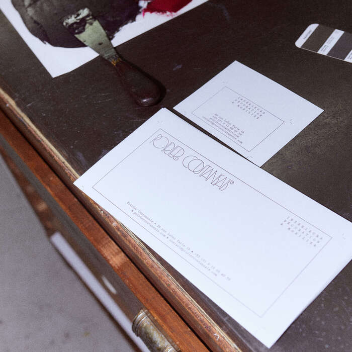 Poirier Coutansais visual identity 6
