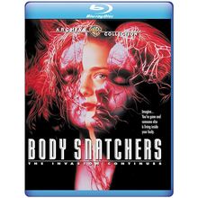 <cite>Body Snatchers</cite> (1993) movie logo, poster, covers
