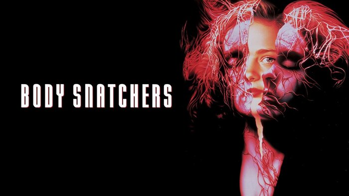 Body Snatchers (1993) movie logo, poster, covers 1