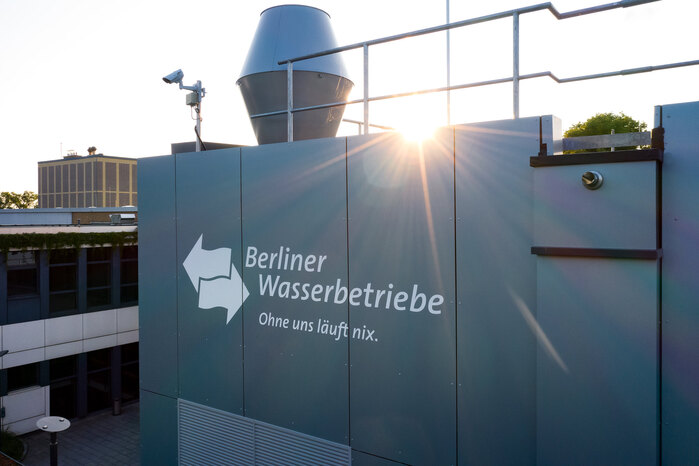 The long-established Berliner Wasserbetriebe logo