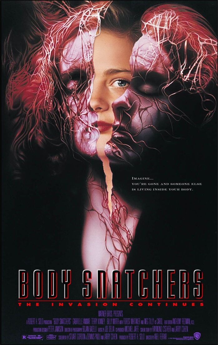 The poster for the theatrical release is credited to B.D. Fox &amp; Friends Advertising. The tagline is in .