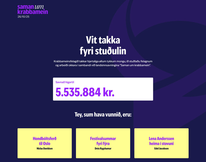 Krabbameinsfelagið 6