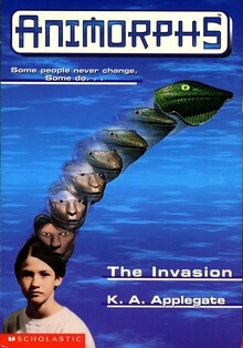<cite>Animorphs</cite> book series by K.A. Applegate