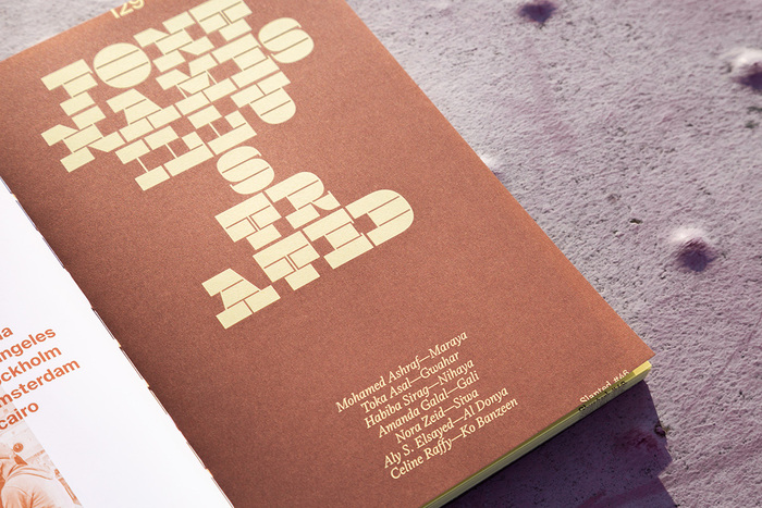 Slanted magazine #46, “Cairo” 2