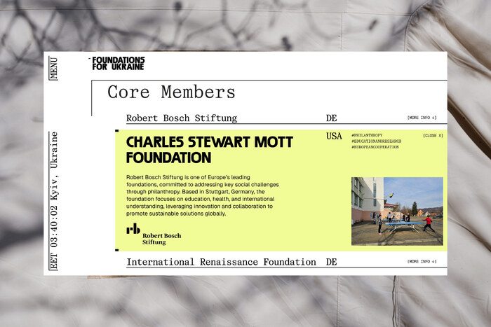 Foundations for Ukraine 3