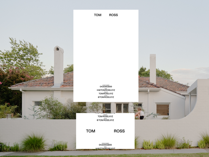 Tom Ross brand identity 2