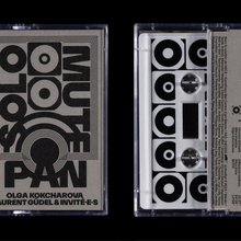 Olga Kokcharova, Laurent Güdel &amp; Guests – <cite>Solo Mute Pan </cite>album art