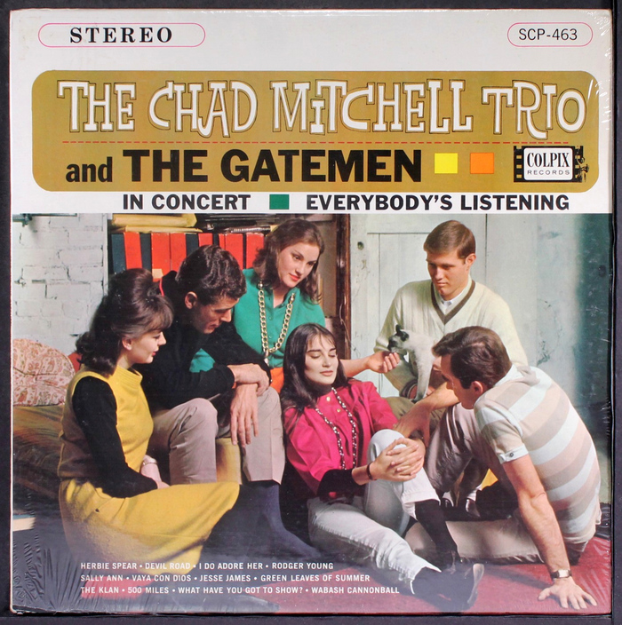 The Chad Mitchell Trio / The Gatemen – In Concert / Everybody’s Listening album art