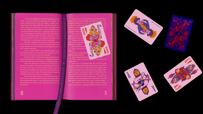 Alice’s Adventures Under Ground &amp; In Wonderland, Jhambo Ink 10