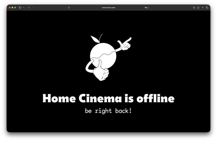 Home Cinema identity and website 5