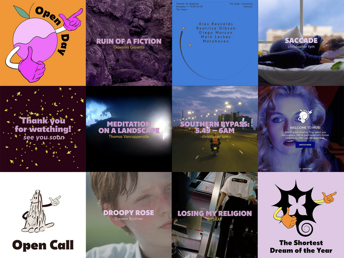 Home Cinema identity and website 2