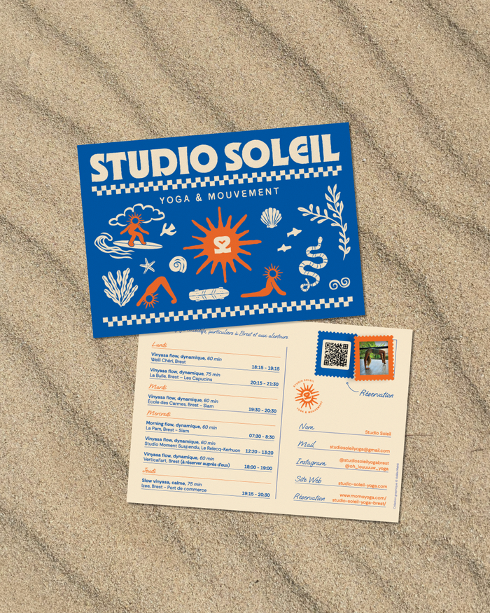 The script used on the flyer is  by .