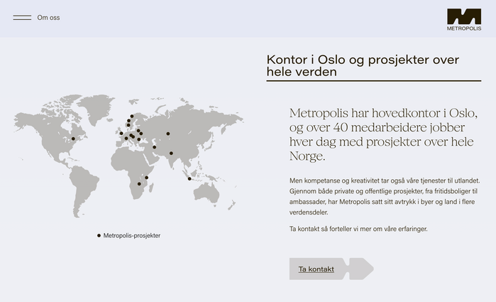 Metropolis website 6