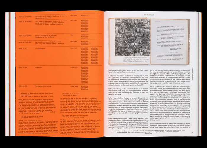 Amancio Williams – Readings of the Archive 3