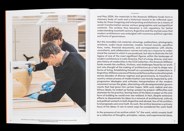 Amancio Williams – Readings of the Archive 6