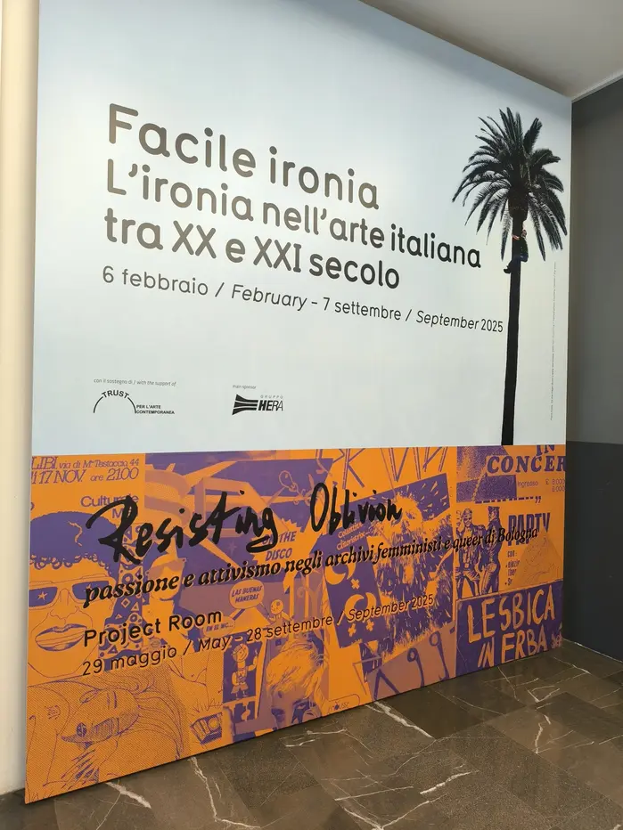 The rounded sans used for the location and date at the bottom (and for the information about the other exhibition) is the original version of .