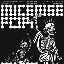 Incense for the Dead concert poster
